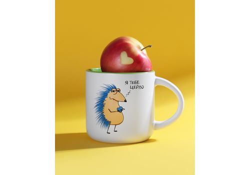 фото 16 - Чашка с Ежом Я тебе цейво Gifty
