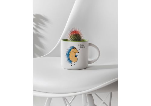 фото 18 - Чашка с Ежом Я тебе цейво Gifty