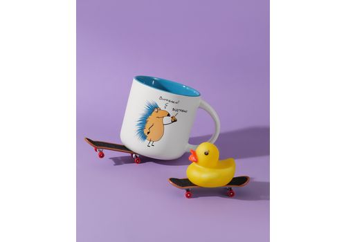фото 5 - Чашка с Ежом Вигрібаєш Відгрібаю Gifty