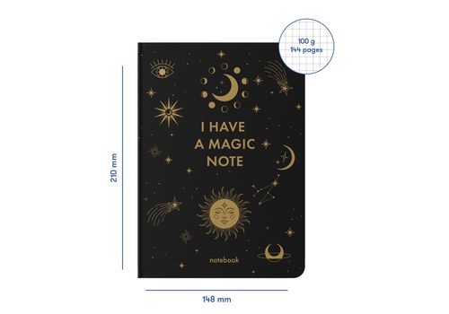 зображення 2 - Блокнот "I have MAGIC plan" чорний ORNER