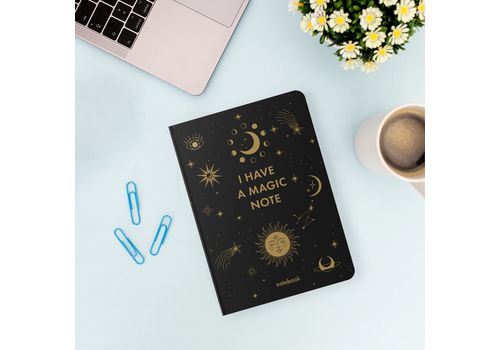 зображення 4 - Блокнот "I have MAGIC plan" чорний ORNER