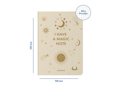 зображення 2 - Блокнот "I have MAGIC plan" бежевий ORNER
