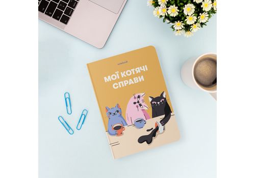 зображення 4 - Блокнот "Мої котячі справи" жовтий ORNER
