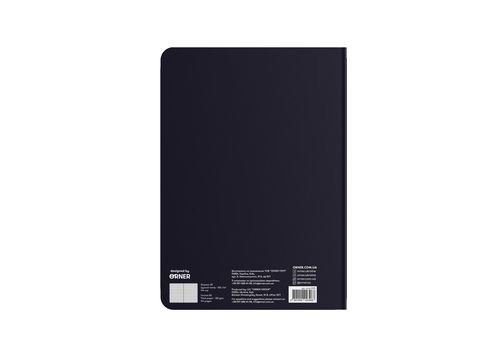 зображення 6 - Блокнот "Думай інакше" чорний ORNER