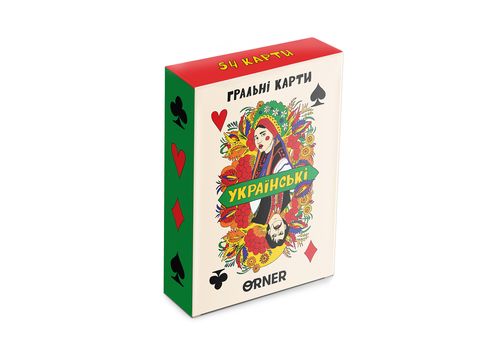зображення 1 - Гральні карти Українські  ORNER