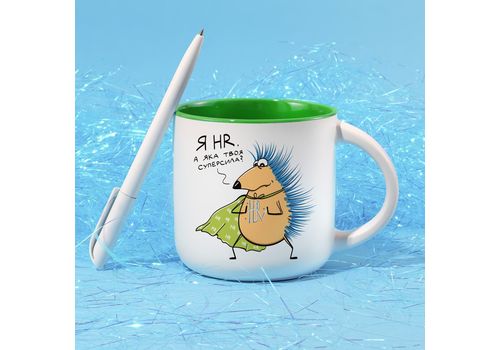 фото 2 - Чашка с Ежом HR-герой Gifty