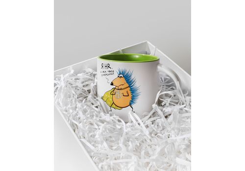 фото 9 - Чашка с Ежом HR-герой Gifty