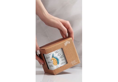 фото 7 - Чашка с Ежом Мамина правда Gifty