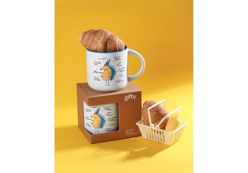 фото 13 - Чашка с Ежом Мамина правда Gifty