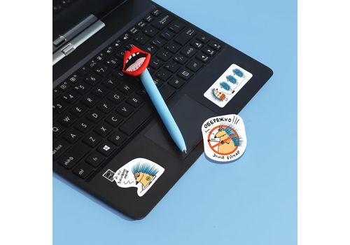 зображення 4 - Набір наклейок з Їжаком 100 відтінків HR Gifty