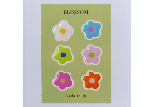 зображення 6 - Набір об'ємних стікерів Blossom COBART