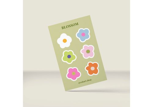 зображення 1 - Набір об'ємних стікерів Blossom COBART