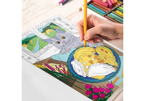 фото 10 - Раскраска "Приключения пушистых озорников" ORNER