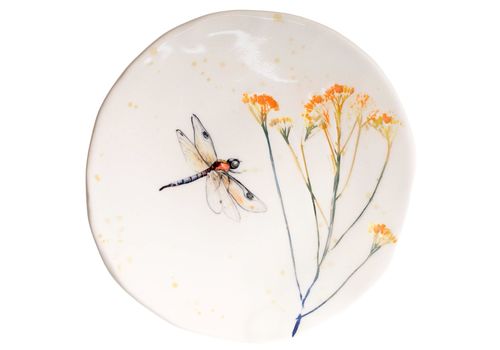 зображення 1 - Тарілка 20 см Бабка Акварель Покутська кераміка