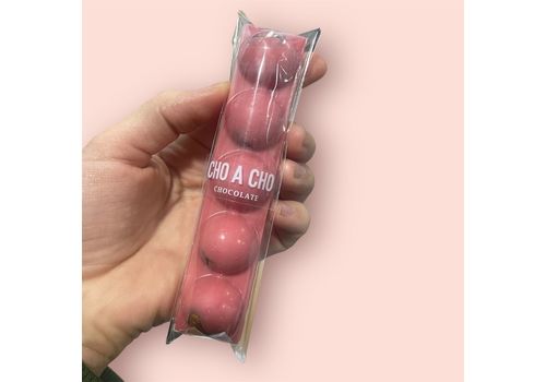 зображення 1 - Шоколад бельгійський  "Ягода " з мигдалем CHO A CHO