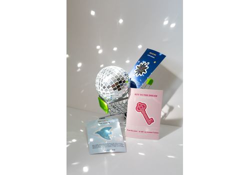 зображення 6 - Обємні cтікери з блискітками Key to the dream COBART