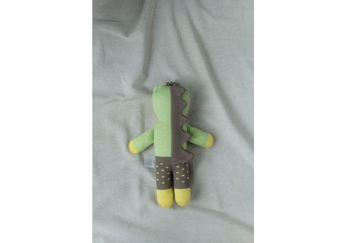 зображення 2 - М'яка еко- іграшка ручної роботи Діно Віллі, 32 см SVMR