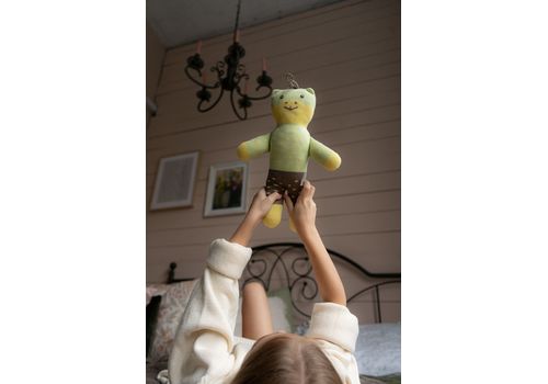 зображення 5 - М'яка еко- іграшка ручної роботи Діно Віллі, 32 см SVMR