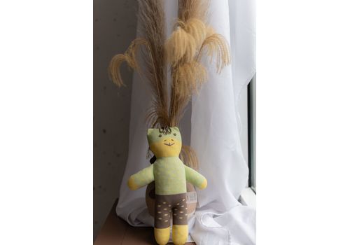 зображення 9 - М'яка еко- іграшка ручної роботи Діно Віллі, 32 см SVMR