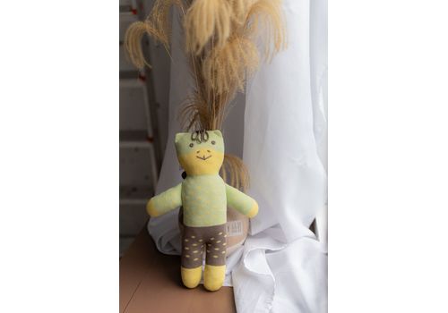 зображення 11 - М'яка еко- іграшка ручної роботи Діно Віллі, 32 см SVMR