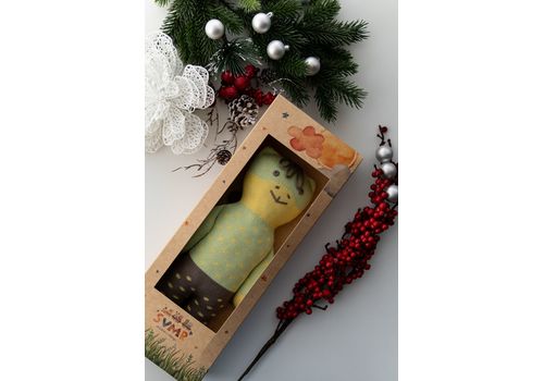 зображення 18 - М'яка еко- іграшка ручної роботи Діно Віллі, 32 см SVMR