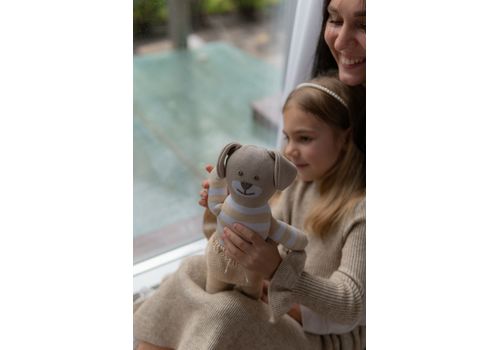 зображення 6 - М'яка еко- іграшка ручної роботи Песик Стефанійка 32 см SVMR