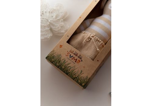 зображення 9 - М'яка еко- іграшка ручної роботи Песик Стефанійка 32 см SVMR