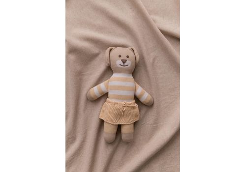 зображення 17 - М'яка еко- іграшка ручної роботи Песик Стефанійка 32 см SVMR