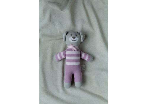 зображення 3 - М'яка еко- іграшка ручної роботи Песик Стефаник 32 см SVMR