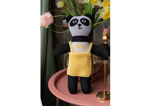 зображення 1 - М'яка еко- іграшка ручної роботи Панда Міранда 32 см SVMR