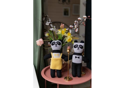 зображення 11 - М'яка еко- іграшка ручної роботи Панда Міранда 32 см SVMR