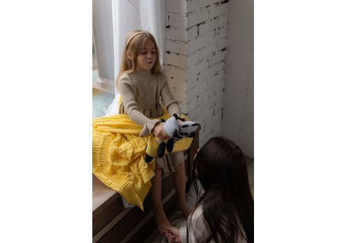 зображення 2 - М'яка еко- іграшка ручної роботи Панда Брюс 32 см SVMR