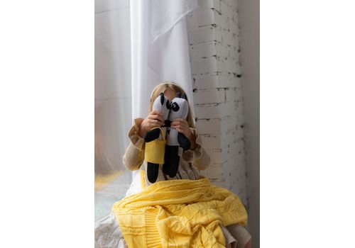 зображення 5 - М'яка еко- іграшка ручної роботи Панда Брюс 32 см SVMR