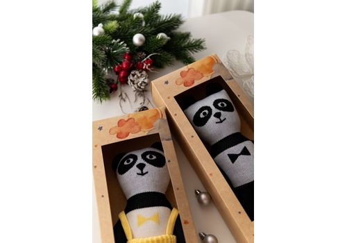 зображення 13 - М'яка еко- іграшка ручної роботи Панда Брюс 32 см SVMR