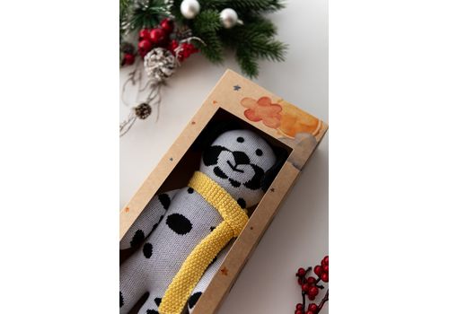 фото 5 - Мягкая эко- игрушка ручной работы Песик далматинец Амиго 32 см SVMR