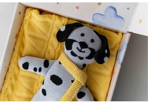 фото 11 - Мягкая эко- игрушка ручной работы Песик далматинец Амиго 32 см SVMR