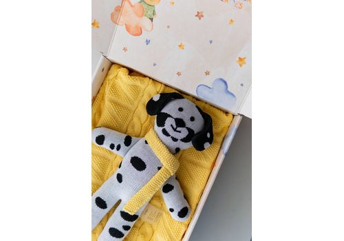 фото 12 - Мягкая эко- игрушка ручной работы Песик далматинец Амиго 32 см SVMR