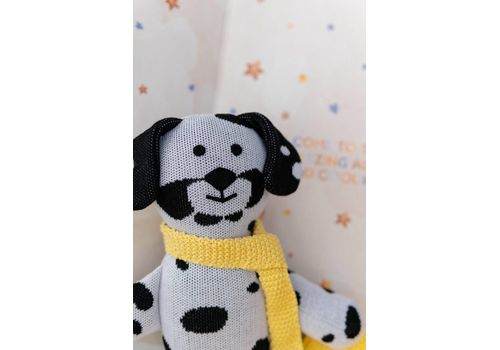 фото 14 - Мягкая эко- игрушка ручной работы Песик далматинец Амиго 32 см SVMR
