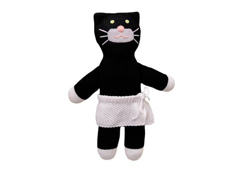 зображення 1 - М'яка еко- іграшка ручної роботи Киця Белла 32 см SVMR