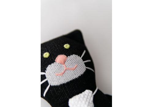 зображення 2 - М'яка еко- іграшка ручної роботи Котик Бонд 32 см SVMR