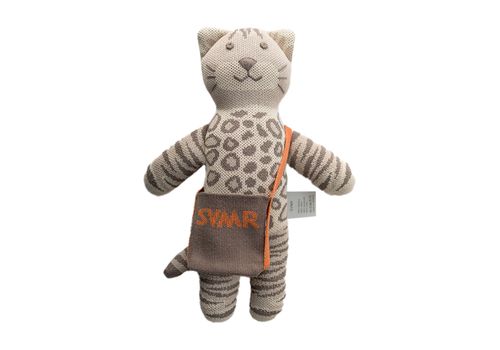 зображення 2 - М'яка еко- іграшка ручної роботи Котик Локі сірий 32 см SVMR