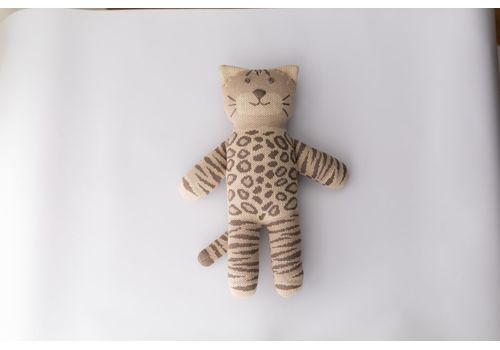 зображення 4 - М'яка еко- іграшка ручної роботи Котик Локі сірий 32 см SVMR