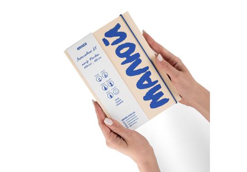 фото 9 - Блокнот Рисуй бежево-синий ORNER