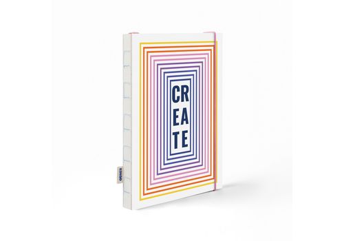 фото 1 - Блокнот Create цветной ORNER