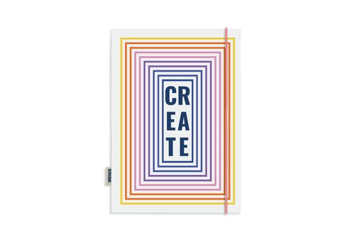 фото 2 - Блокнот Create цветной ORNER