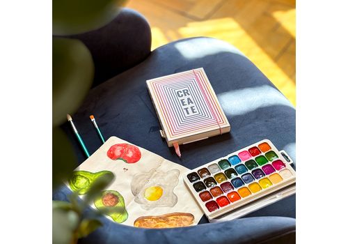 фото 10 - Блокнот Create цветной ORNER