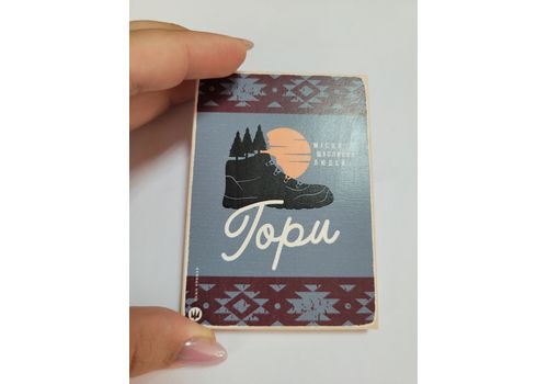 фото 1 - Магнит "Місця щасливих людей" Wood Posters