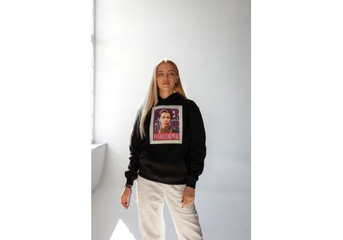 зображення 1 - Худі чорне "Роби шо хочеш" Vidro