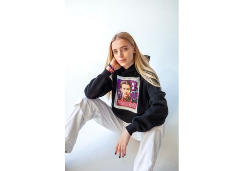 зображення 7 - Худі чорне "Роби шо хочеш" Vidro