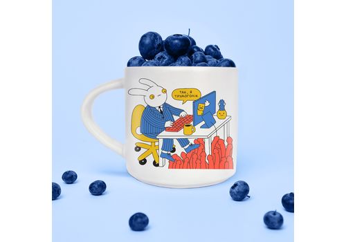 фото 5 - Чашка Да, я трудоголик ORNER